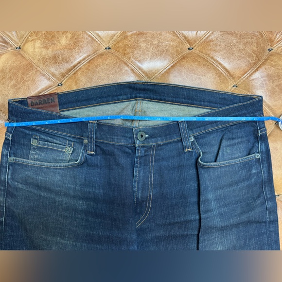 JBrand jeans, straight cut and size 40.  Perfectly broken in. - Picture 5 of 6